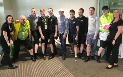 Leg waxing at Asda raising money for Lymphoma Action