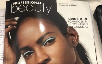 We are in the April edition of Professional Beauty magazine!